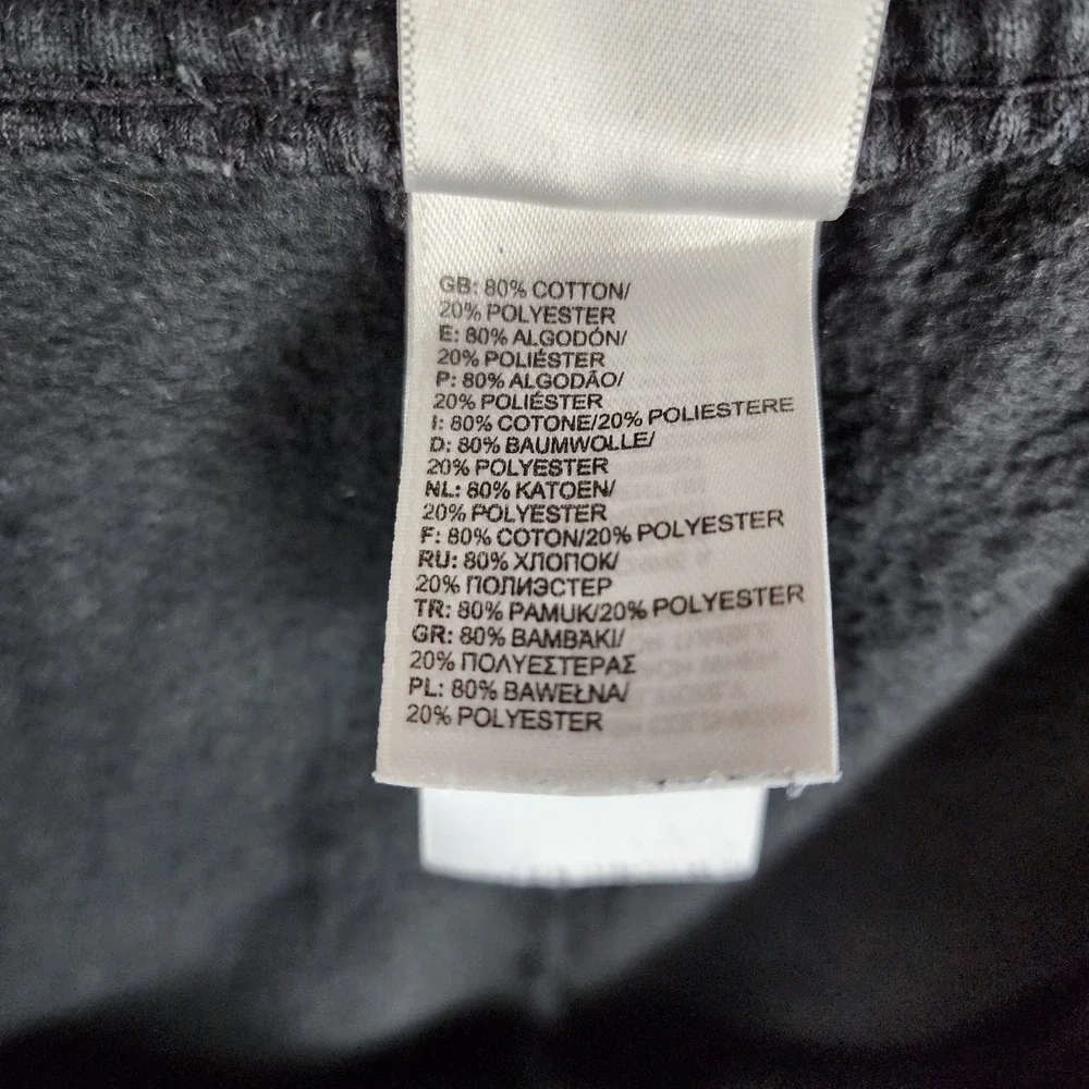 The North Face Sweatpants Mens 3XL Black Fleece Relaxed Straight Leg Joggers